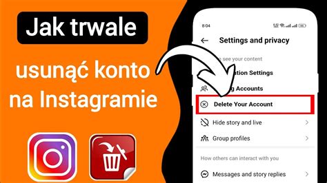 Jak trwale usunąć konto na Instagramie 2024 Usuń konto na