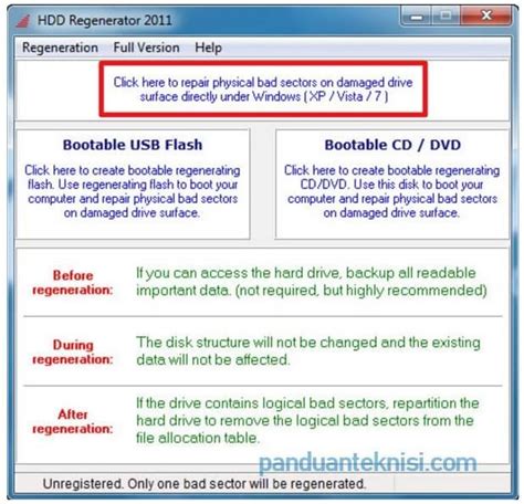 Tutorial Cara Memperbaiki Hardisk Rusak Bad Sector Panduan Teknisi