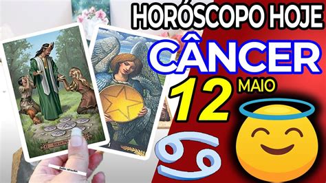 😲 Um Milagre No Seu Caminho 🙏🙌 Câncer ♋ 12 Maio 2024 Horoscopo Do Dia