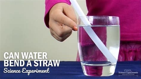 Glass Of Water With Straw