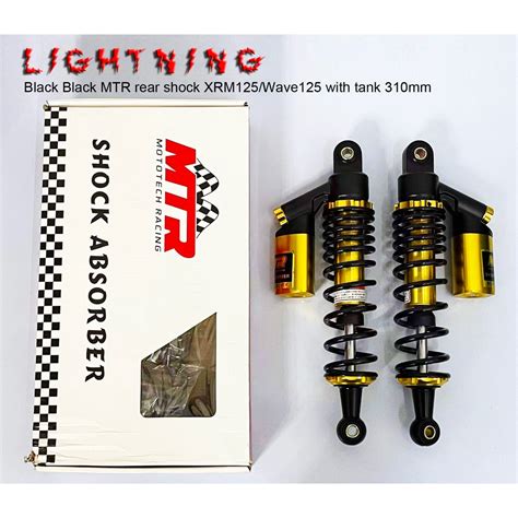 Mtr Rear Shock Xrm Wave With Tank Mm Shopee Philippines