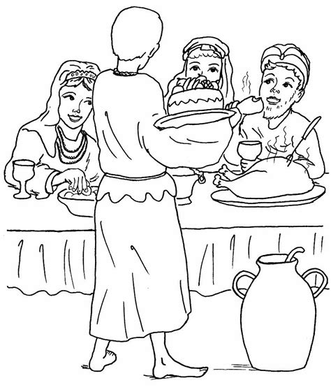 Prodigal Son Coloring Page Printable