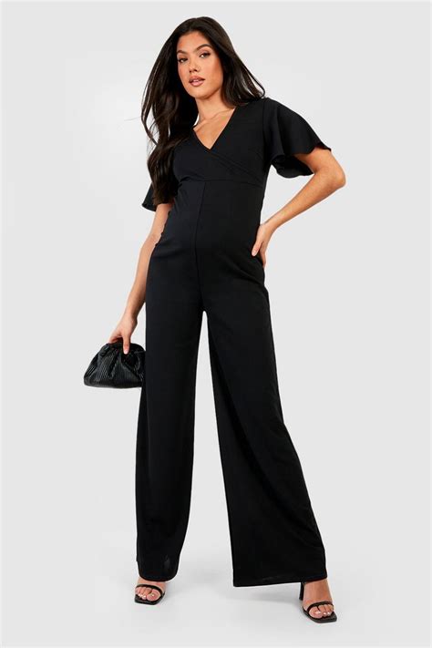 Maternity Jumpsuits Maternity Playsuits Boohoo Uk