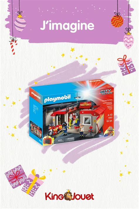 Playmobil City Action Caserne De Pompier Playmobil City