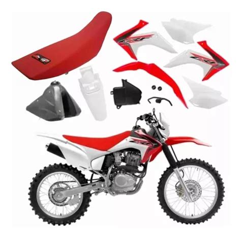 Kit Plástico Crf 230 2017 Protork Adaptável Xr 250 Tornado Frete grátis