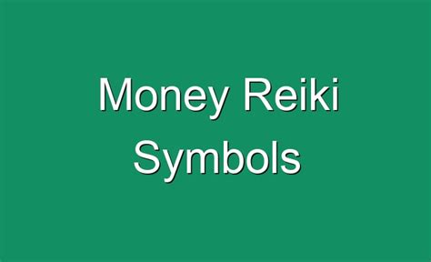 Money Reiki Symbols December 2022 Johnharvards