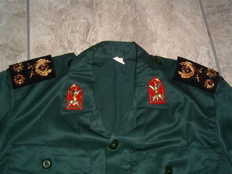 SEPAH PASDARAN OR REVOLUTIONARY GUARD OFFICER'S uniform