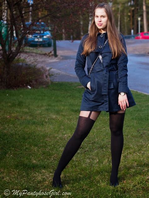 Suspender Pantyhose Look Mypantyhosegirl