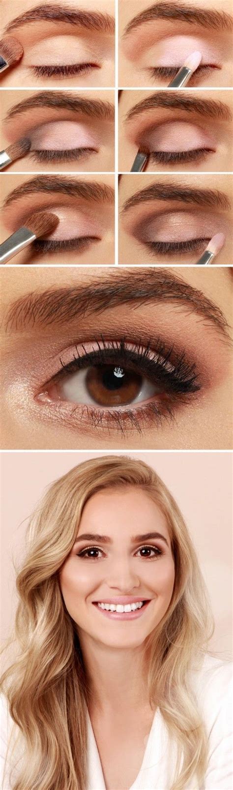 Natural Makeup Look For Brown Eyes Tutorial