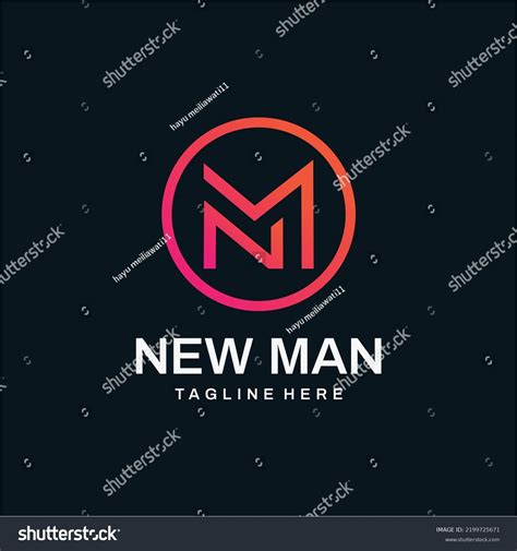 Nama Letter Creative Logo Design Elegant Stock Vector (Royalty Free ...