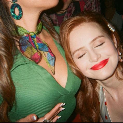 Madelaine Petsch Laying On Vanessa Morgan Juicy Breasts 🥵🥵🥵 I Bet She