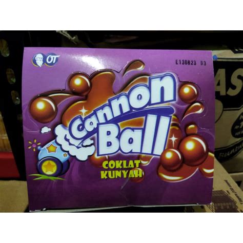 Jual Cannon Ball Coklat Kunyah Gr Shopee Indonesia