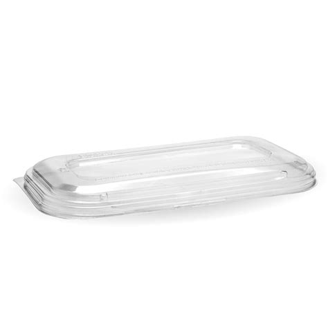 Ml Ml Clear Pla Disposable Container Lid Biopak Australia