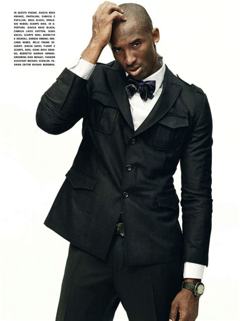 Kobe Bryant Turned Male Model Fashionably Fly