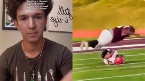 Michigan HS Football Player Blasts His Own Teammate For Fracturing 15 ...