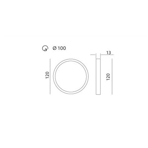 Oprawa Led Bravo Circle Pt 6W Barwa Neutralna Led2B