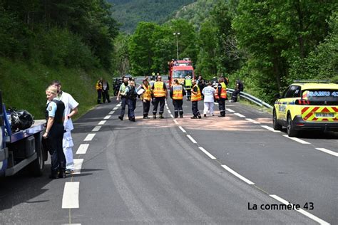 Un motard perd la vie dans un accident de Chamalières sur Loire et