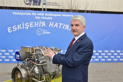 Yerli ve milli helikopter motoru TEI TS1400 ün ikizi de başarıyla