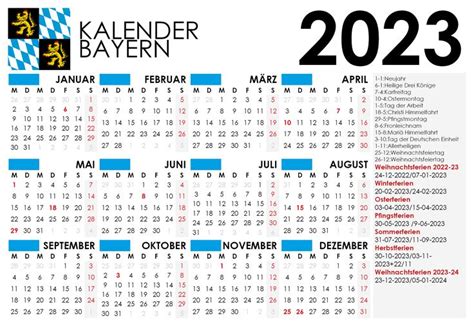 Kalender Bayern 2023 Und Ferien Kalender Bayern Ferien Kalender