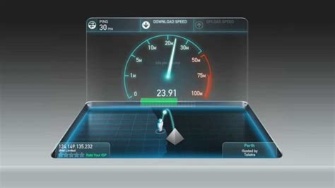 IiNet NBN Wireless 25 5 Speed Test Western Australia YouTube