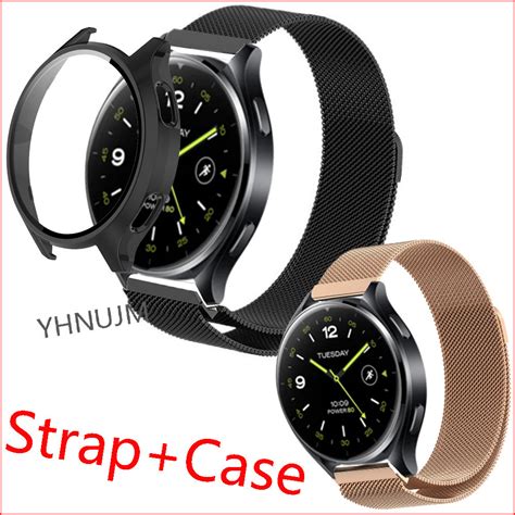 Stainless Steel Strap With Case Metal Bracelet For Xiaomi Watch Watch