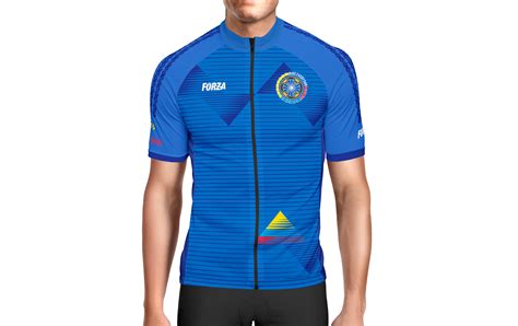 Camiseta De Colombia 2019 Ciclismo Hombre Manga Corta Forza Fit Wear