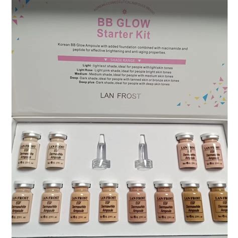 Korean Cosmetics Stayve BB Glow Starter Mix Kit MesoWhite Brightening