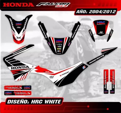 Kit Calcos Grafica Honda Nx Falcon 400 2004 12 Envío gratis