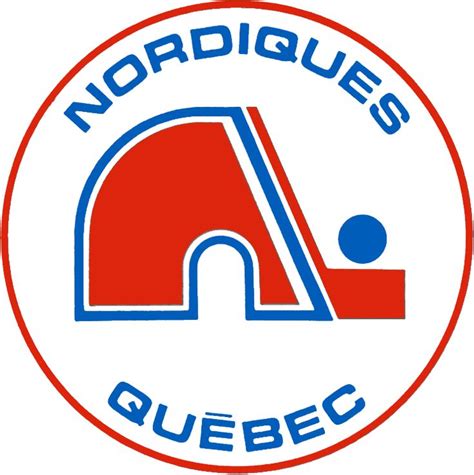 Quebec Nordiques Primary Logo History Hockey Logos Quebec Nordiques