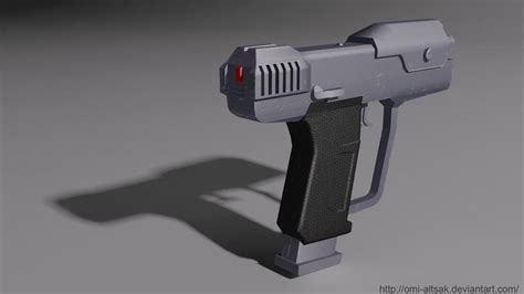 Halo Magnum 3D Model 2 by omi-altsak on DeviantArt