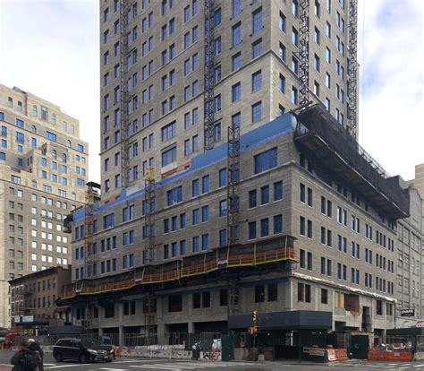 Stone Façades Progressing on Beckford Tower and House on the Upper East