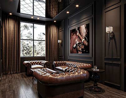 Cigar Lounge Projects :: Photos, videos, logos, illustrations and ...