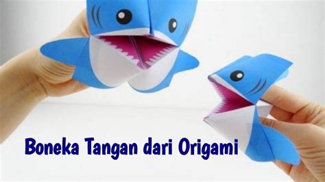 Origami Boneka Terbaru Cara Membuat Origami Boneka Tangan New Dool