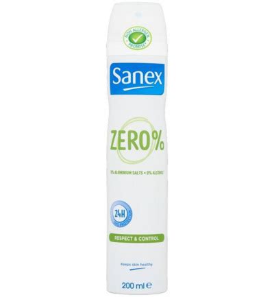 Sanex Deodorant Spray Zero Respect Control 200ml Aanbieding Bij