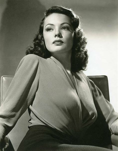 Gene Tierney Classic Hollywood Glamour Vintage Hollywood Glamour Classic Actresses