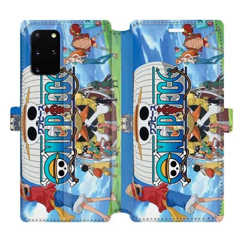 Housse Cuir Portefeuille Samsung Galaxy S20 Plus Manga One Piece Sunny