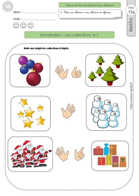 Gs Exercices Mathematiques Collections Jusquà 7 éléments En