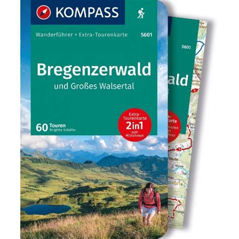 Kompass Wanderführer Bregenzerwald und Großes Walsertal