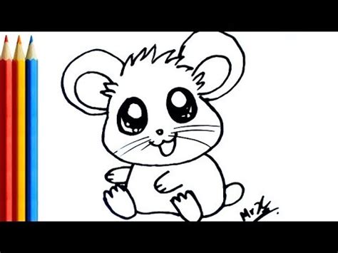 Cute Baby Mouse Drawing