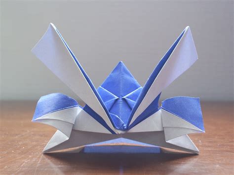 Kabuto Origami Fold Your Way To A Majestic Samurai Helmet All About