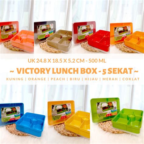 Lunch Box Harga Murah Meriah Box Makanan Harga Kotak Makan Plastik