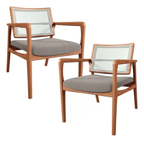 Kit 02 Sillones decorativos para salón Tropea Bouclê Beige MercadoLibre