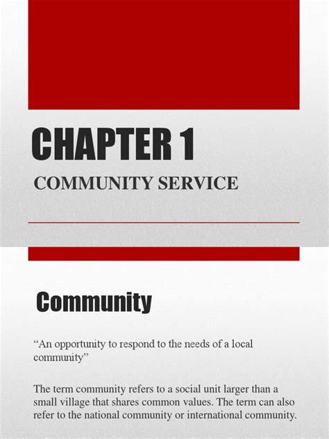 Nstp Lecture Pdf Volunteering Community