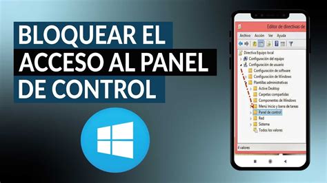 C Mo Bloquear El Acceso Al Panel De Control Y Configuraci N De La Pc