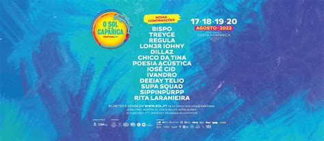 Festival O Sol Da Caparica Novas Confirma Es Cm Almada