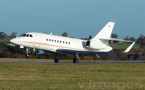 Dassault Falcon Lx D Bvha Landing Runway Luton Eg Flickr