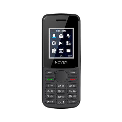 Телефон NOVEY C10 Black купить в рассрочку в Ташкенте