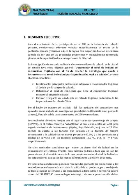 Informe Proyecto Investigacion De Mercados