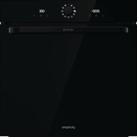 GORENJE BOS6737SYB Elektryczny Czarny A Funkcja Pizza Piekarnik