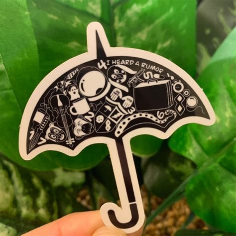 Umbrella Academy Sticker Set Etsy